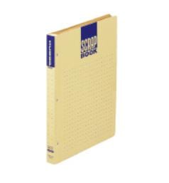 コクヨ スクラップブックD とじ込み式 A4サイズ ドットガイド入り