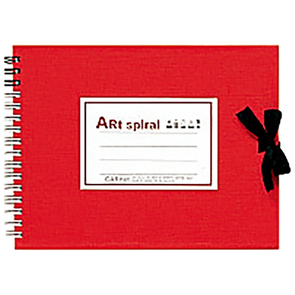 マルマンスケッチブックアートスパイラル　F0 S310-01　レッド