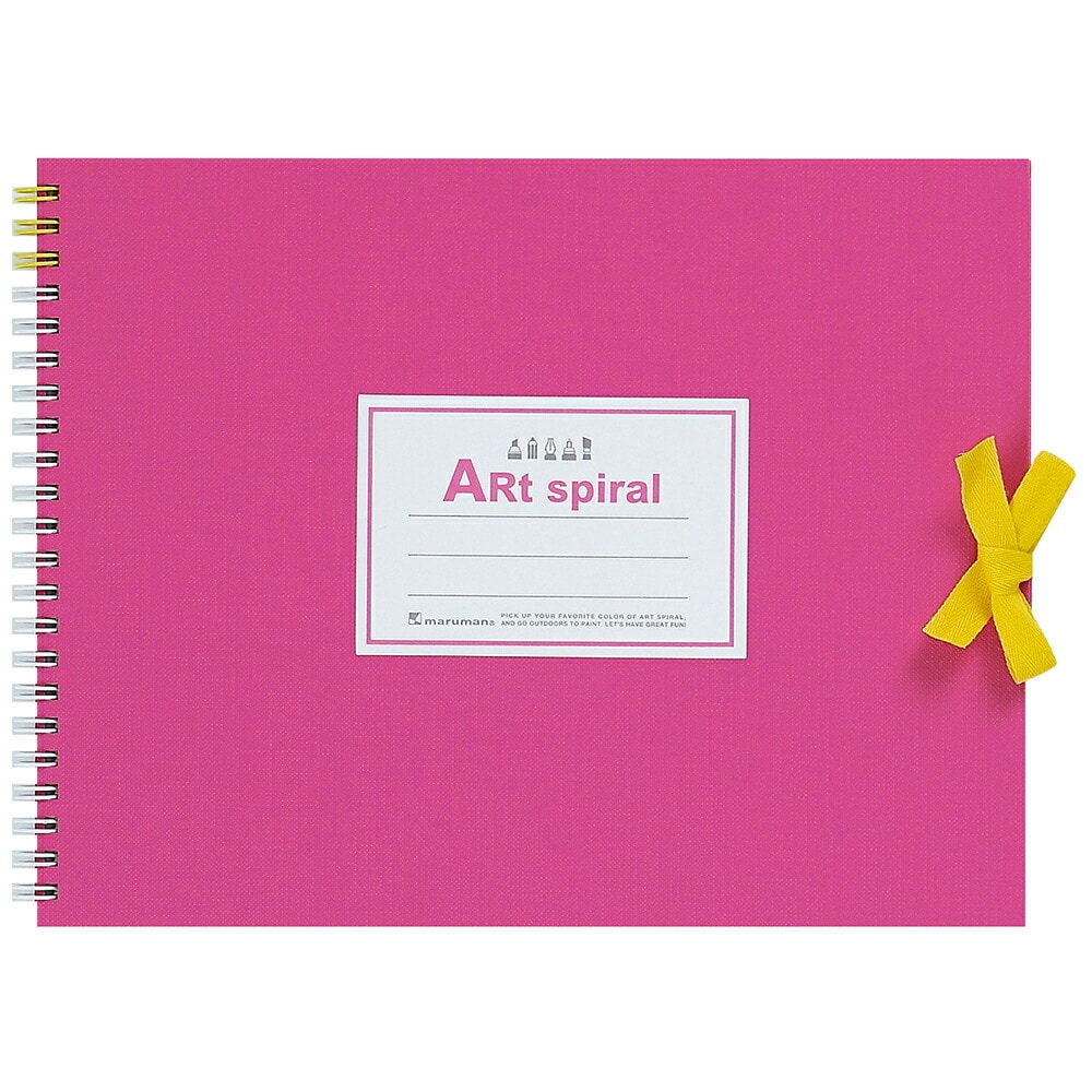 マルマンスケッチブックアートスパイラル　F2 S312-08　ピンク