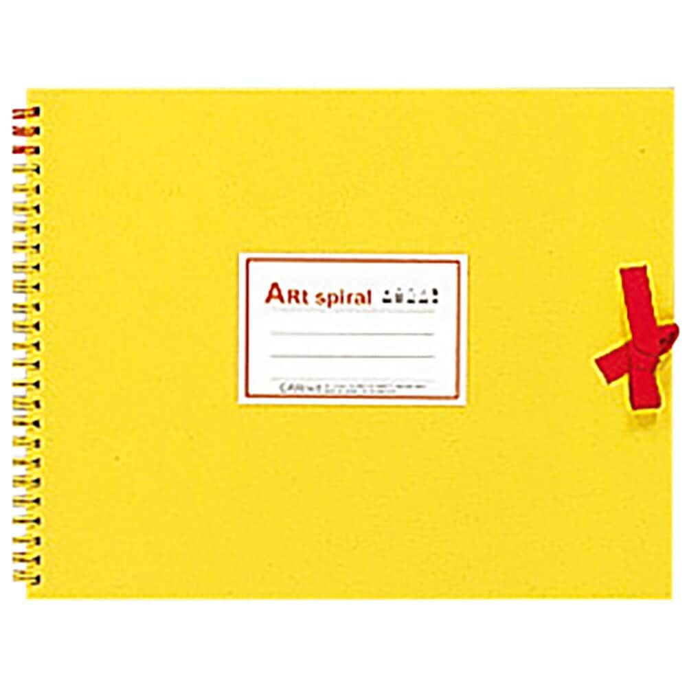 マルマン スケッチブック アートスパイラル　F3 S313-04　イエロー