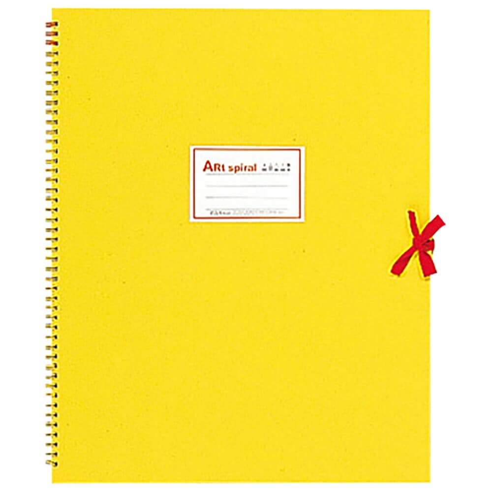 マルマン スケッチブック アートスパイラル　F6S316-04　イエロー