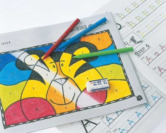 サクラクレパス クーピーペンシル単色 JFYバラ＃2-＃30