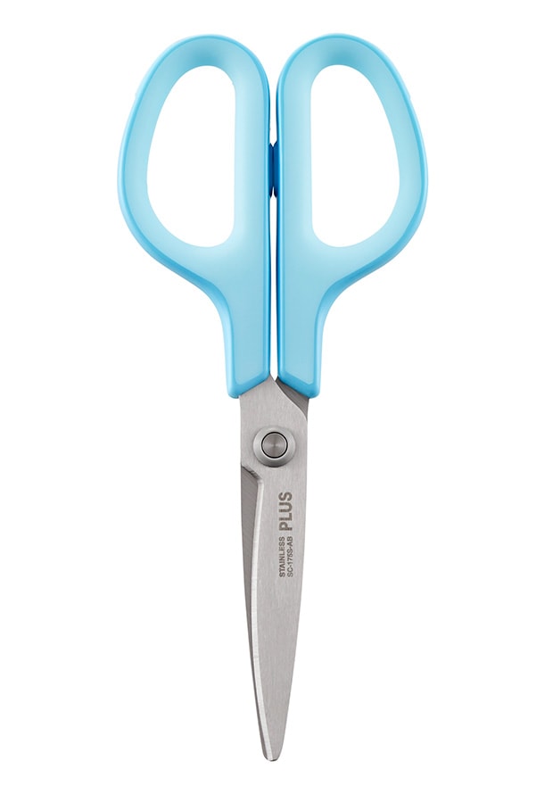 プラス はさみ フィットカットカーブスタンダード<抗菌グリップ>