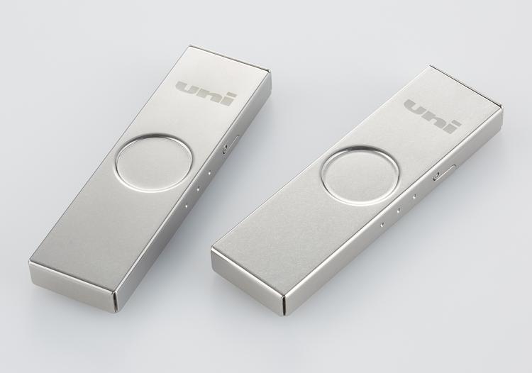 操作感にこだわったフルメタル製三菱鉛筆シャープ替芯 uni(ユニ) メタルケースUL-SMシャープ替芯洗練されたミニマルデザイン