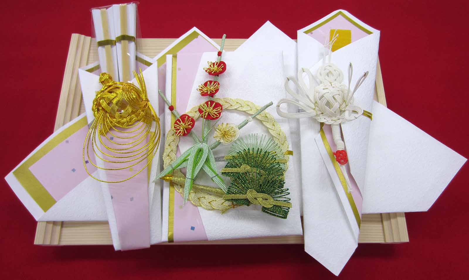 結納セットコンパクト結納品　咲　19号様々なシーンにマッチしたコンパクト結納セット結納品