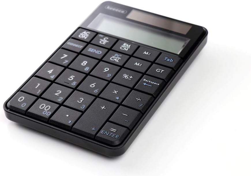 【簡単ワイヤレス接続】スリーアール ワイヤレス電卓機能付きテンキー 3R-KCWNK01 ワイヤレステンキー【作業効率をアップ】