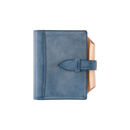 【NEW MODEL「N/PEARCE」】KNOX ノックス N/PEARCE エヌ/ピアス システム手帳 ミニサイズ ブルー×ナチュラル 限定色 899-932-91 システム手帳 【限定カラー登場】【数量限定】