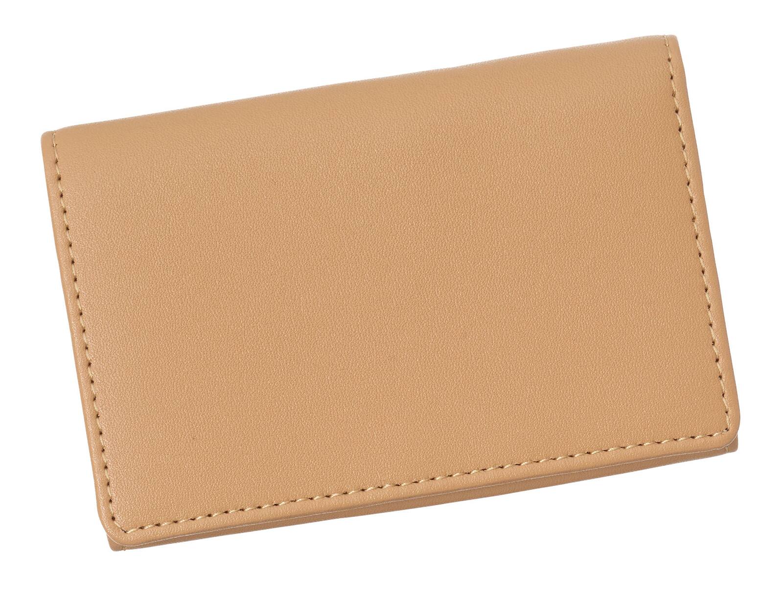 レイメイ藤井 名刺入れ ノフェス キャメルブラウン NSN1215C