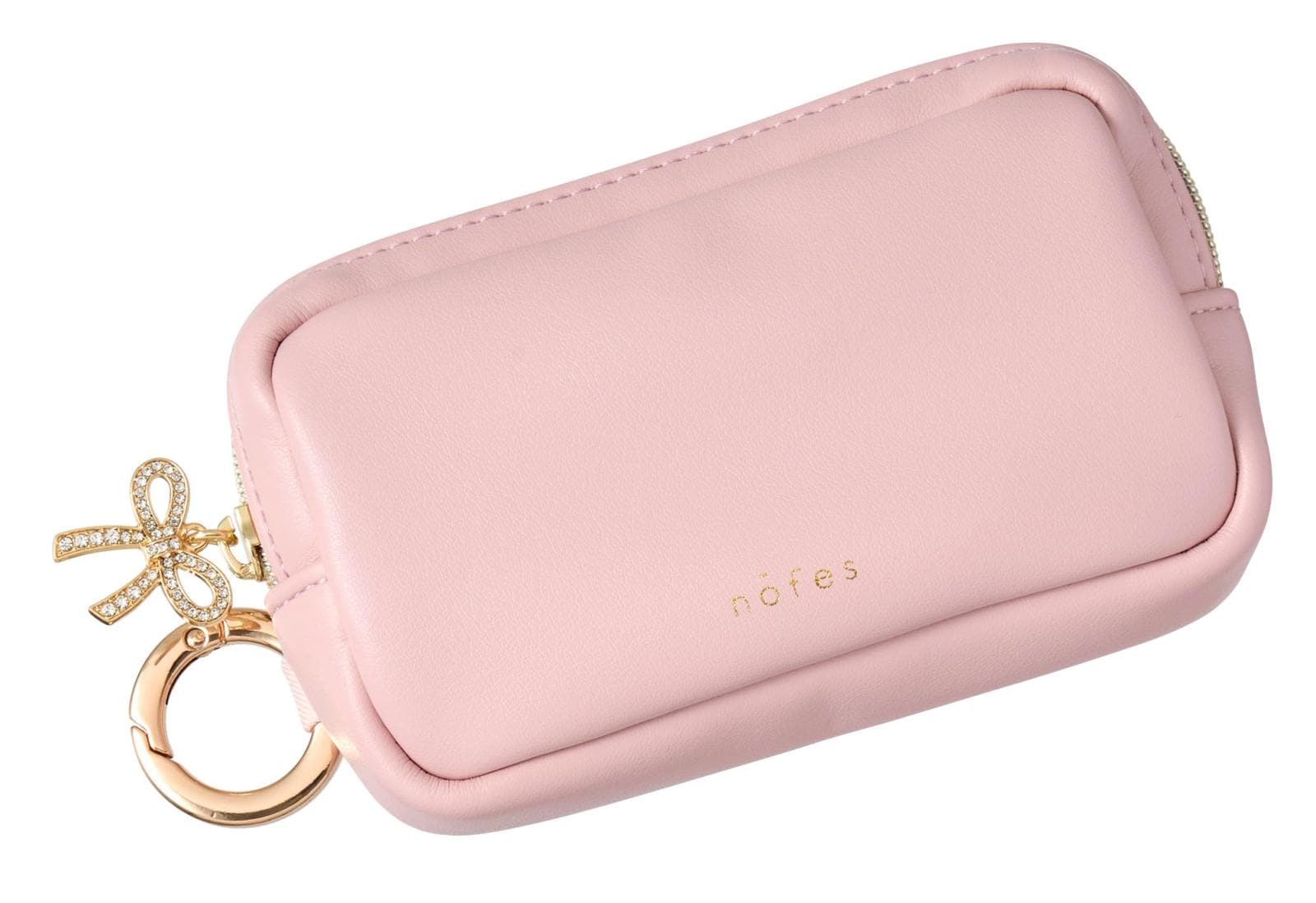 レイメイ藤井 ミニポーチ カラビナ付 ノフェス ブリーズピンク NSP1338P