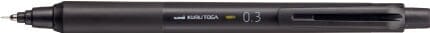 【新設計・新エンジン搭載】 三菱鉛筆 クルトガ KSモデル 0.3mm ブラック M3-KS 1P シャープペンシル 【より書きやすく進化】