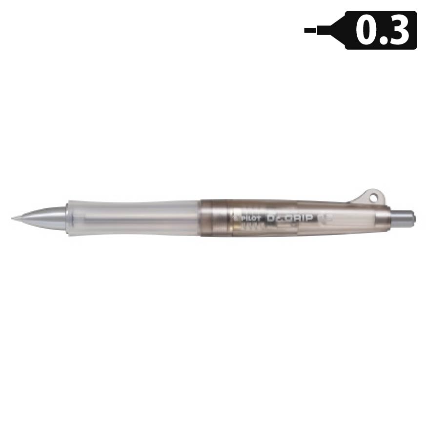 【疲れにくい筆記具の定番】 パイロット Dr.Grip classic Dr.グリップ クラシック 0.3mm クリアベージュ HDGC-13-CBE シャープペンシル