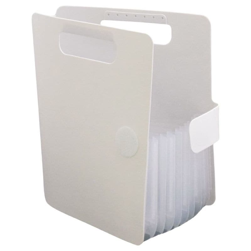 【細かなものをラクラク整理・収納！】 サクラクレパス 収納用品 こまごまファイル ホワイト TF-O#50 収納 ファイル 【お子様でもかんたん整理・整頓】