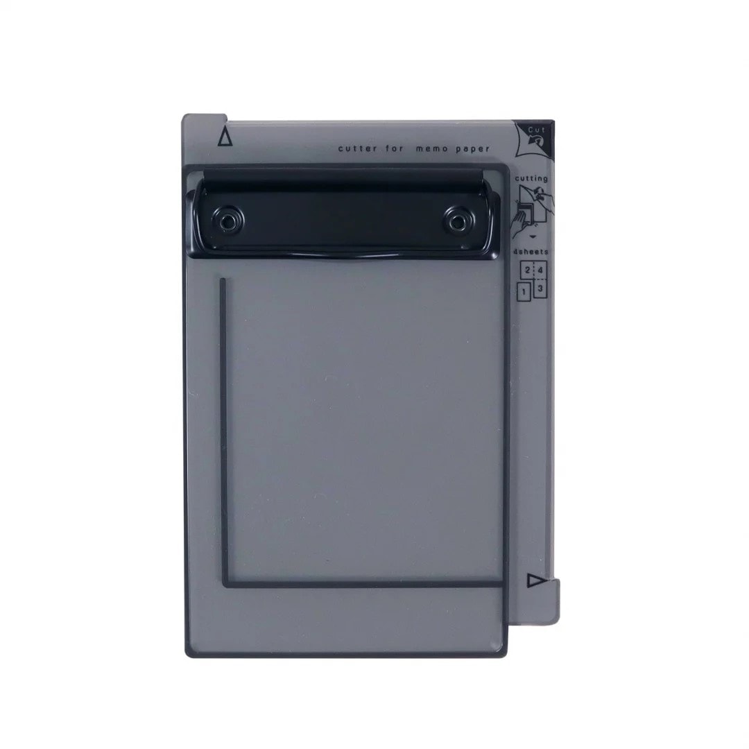 【メモ用紙を作れるペーパーカッター】 クツワ ヨンブンカッツ ブラック VS028BK メモパッド ペーパーカッター 【メモパッドとして使えます】