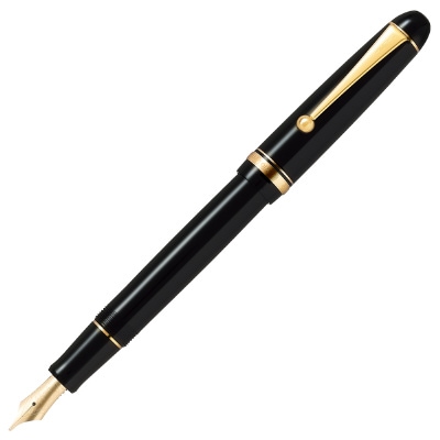 【本格的な書き味】パイロット カスタム74 FKKN-14SR ブラック C コース MS ミュージック 万年筆