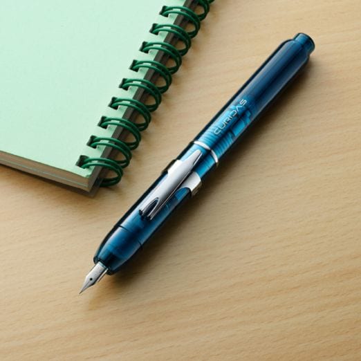 【アイディアを逃さない】プラチナ万年筆 キュリダス CURIDAS アーバングリーン PKN-7000#43 細字(F) ノック式万年筆