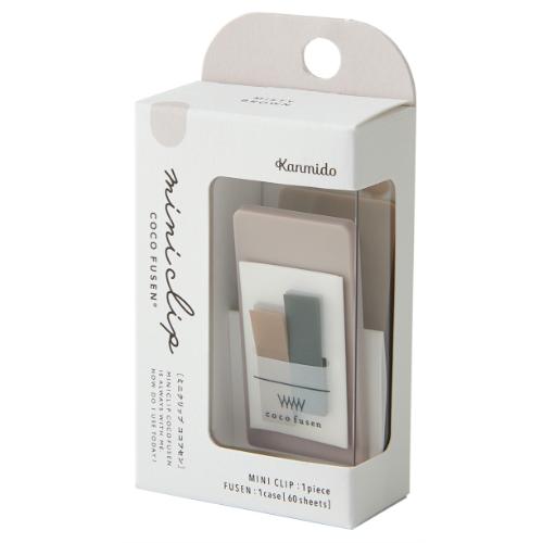 カンミ堂 ミニクリップ ココフセン ミスティブラウン CF-8305