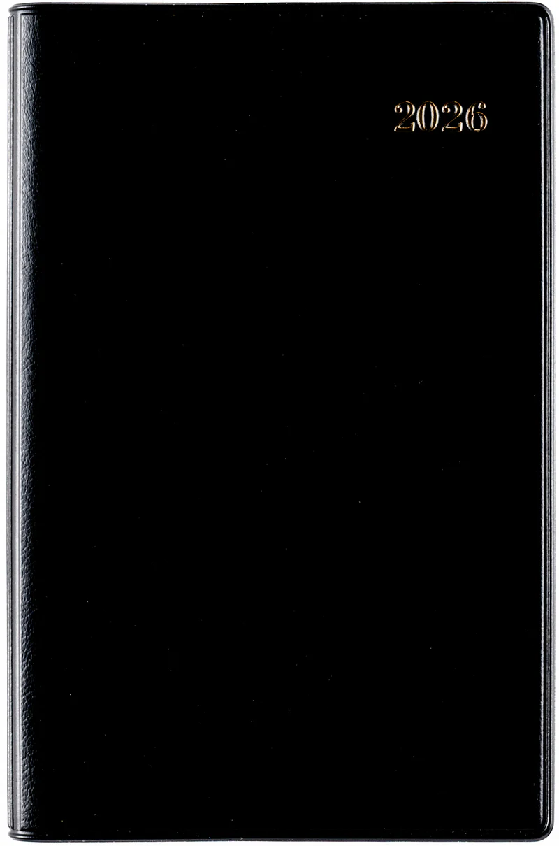【2026年1月始まり】 高橋書店 [No.140] ビジネス手帳 〈小型版〉 1【黒】 No.140 ダイアリー スケジュール帳 手帳【高橋の最小型手帳】