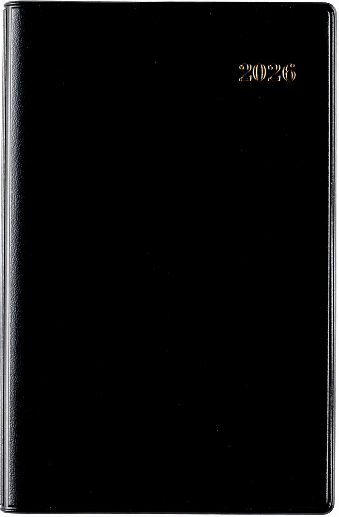 【2026年1月始まり】 高橋書店 [No.141] ビジネス手帳 〈小型版〉 3【黒】 No.141 ダイアリー スケジュール帳 手帳【高橋の最小型手帳】