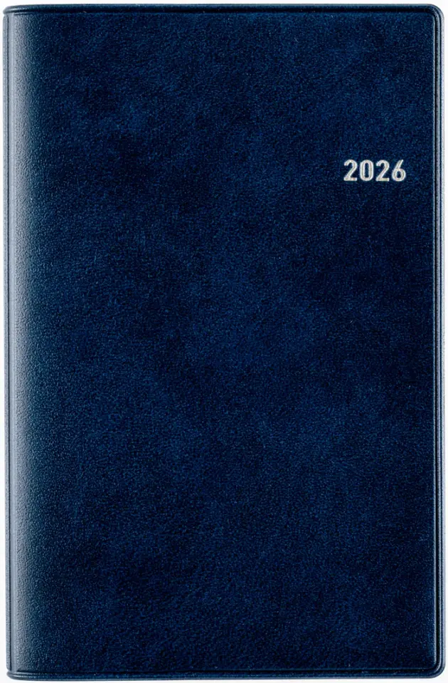 【2026年1月始まり】 高橋書店 [No.142] ビジネス手帳 〈小型版〉 2【紺】 No.142 ダイアリー スケジュール帳 手帳【高橋の最小型手帳】