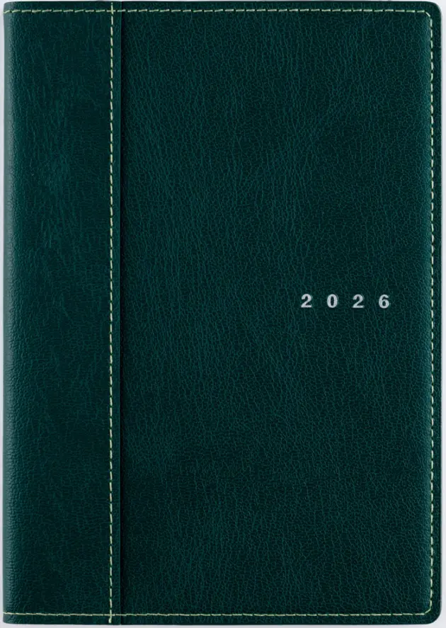 【2026年1月始まり】 高橋書店 [No.359]　シャルム9【ロイヤルグリーン】 No.359 ダイアリー スケジュール帳 手帳【上品さと機能性】