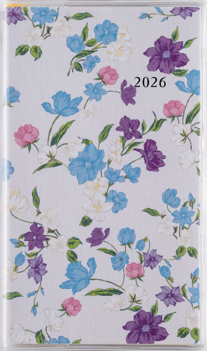 【2026年1月始まり】 高橋書店 [No.293] ラフィーネ スリム 3 No.293 ダイアリー スケジュール帳 手帳【薄くてスリムな縦長タイプ】