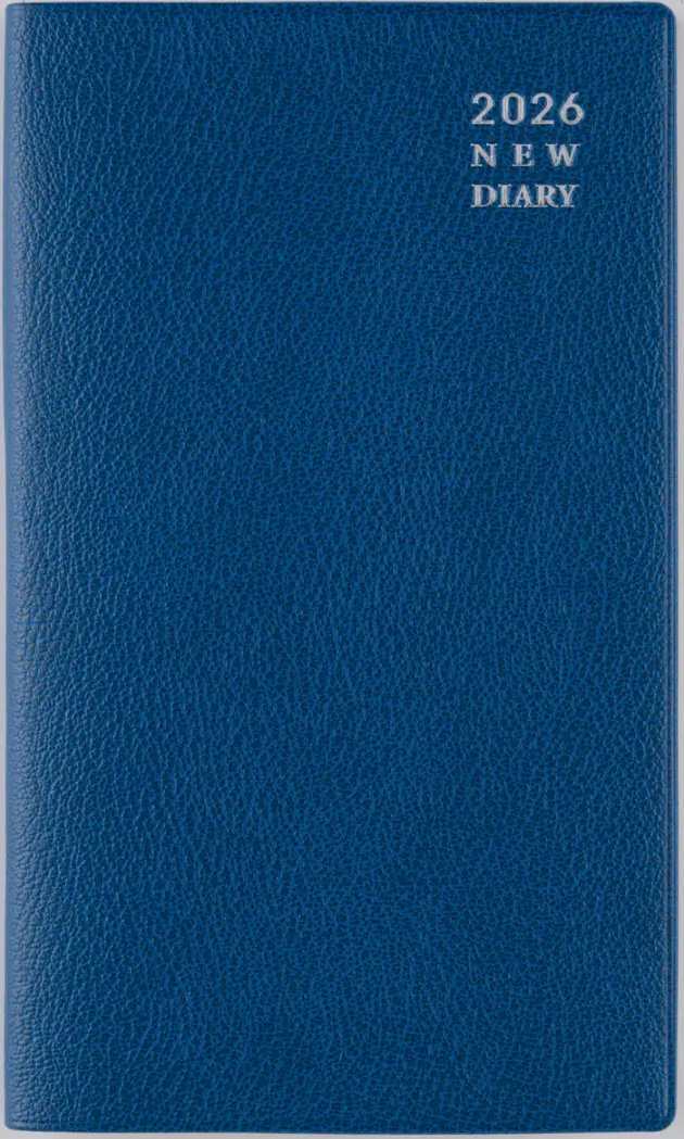 【2026年1月始まり】 高橋書店 [No.110] ニューダイアリー アルファ 7【コバルトブルー】 No.110 ダイアリー スケジュール帳 手帳【使いやすさを追求したクラシックモデル】