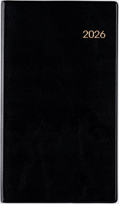 【2026年1月始まり】 高橋書店 [No.120] ニューダイアリー スリム 1【黒】 No.113 ダイアリー スケジュール帳 手帳【スリムで軽くて持ち運びラクラク】