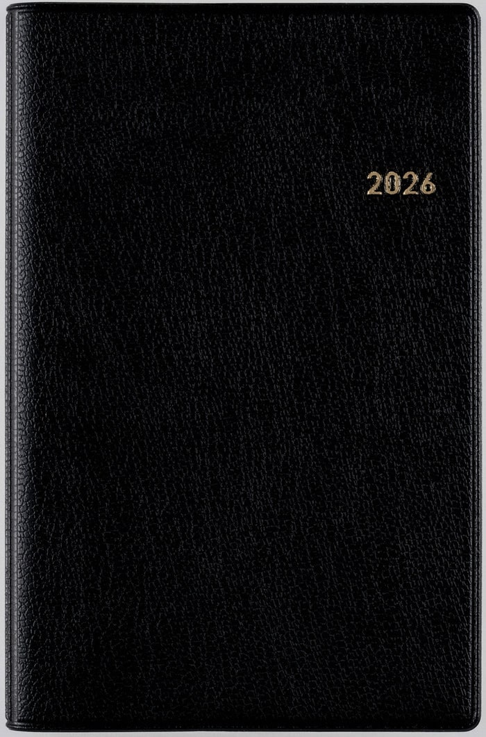 【2026年1月始まり】 高橋書店 [No.145] ビジネス手帳 〈小型版〉 6【黒】 No.145 ダイアリー スケジュール帳 手帳【高橋の最小型手帳】