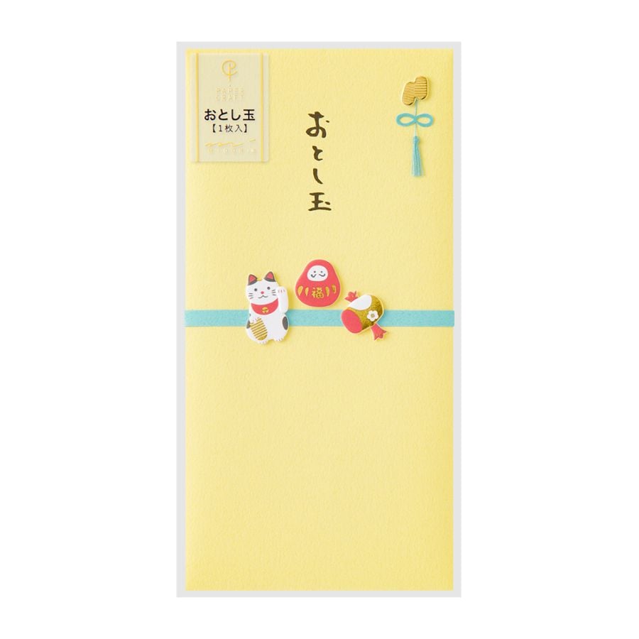 デザインフィルミドリ　PC 金封664 おとし玉 縁起物柄 お年玉袋　25664006