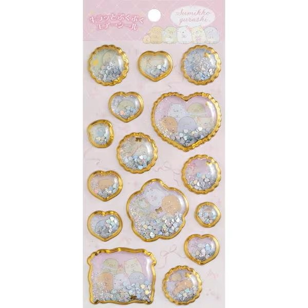 【大人気シールが限定入荷】 サンエックス San-X すみっコぐらし キラッとぷくぷくエアーシール SE70505 【数量限定】