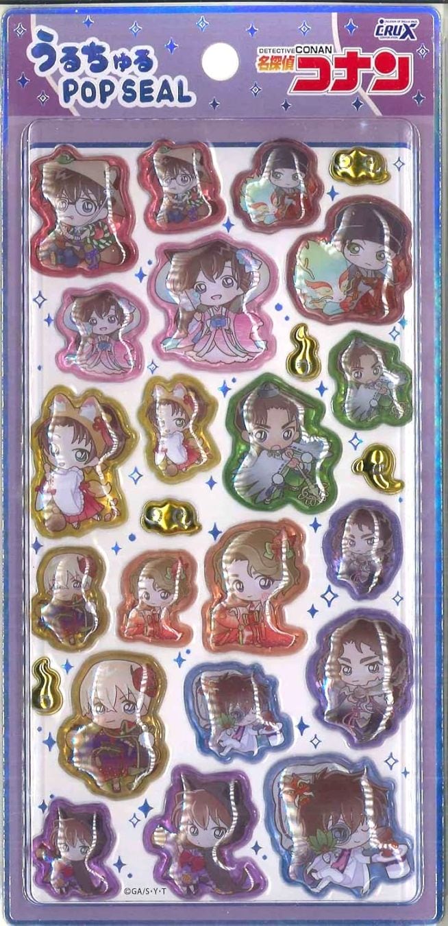【大人気シールが限定入荷】 クラックス 名探偵コナン うるちゅる POP SEAL うるちゅる ポップ シール 百鬼夜行 136994 【数量限定】