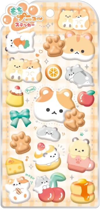 【大人気シールが限定入荷】 クラックス もちプニュー ステッカー ハムスター シール ステッカー 136389 【数量限定】