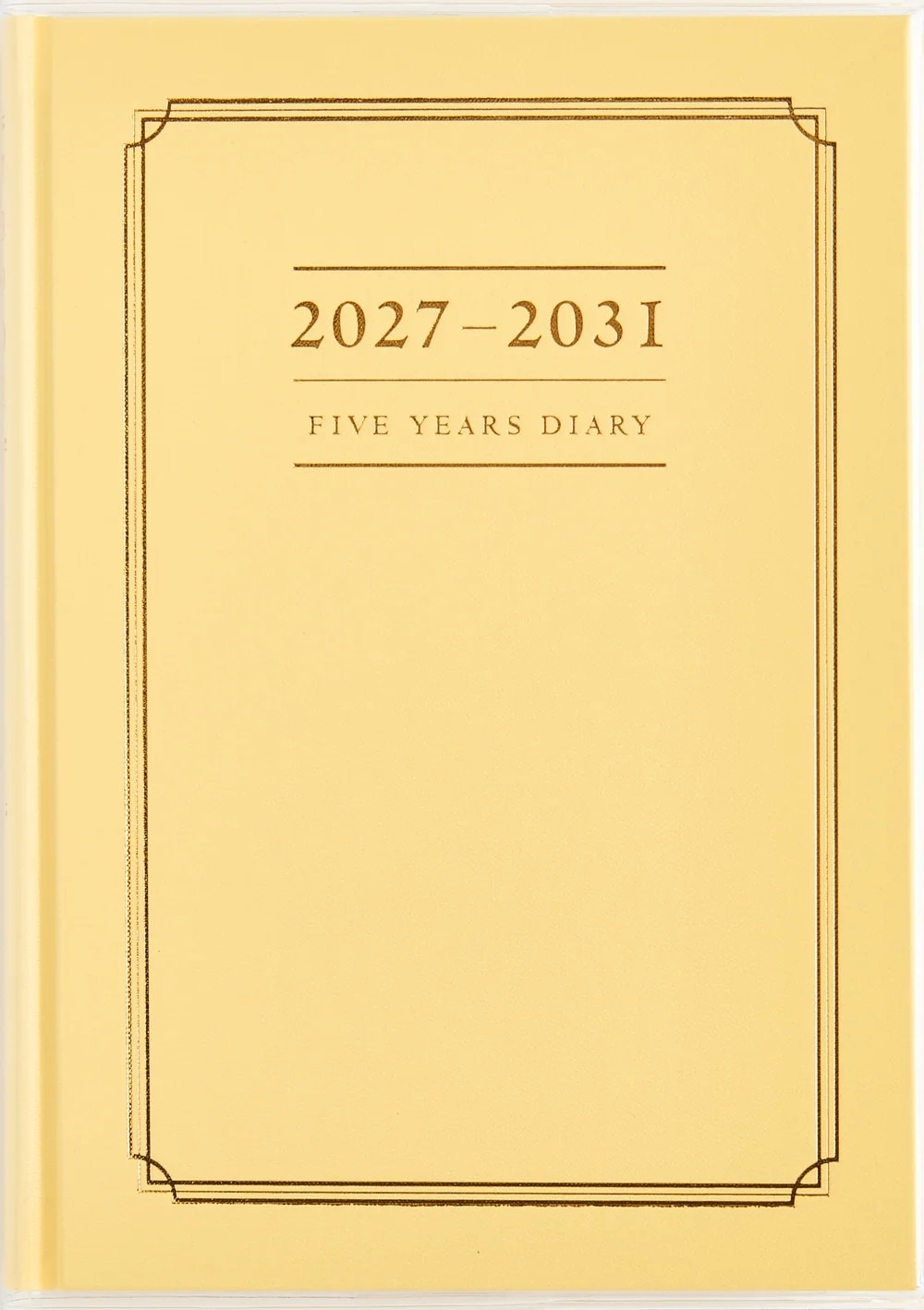 【2027年1月始まり】 高橋書店 [No.16] 5年横線当用新日記【イエロー】 No.16 ダイアリー 日記 【書き終わった一冊はきっと宝物に】