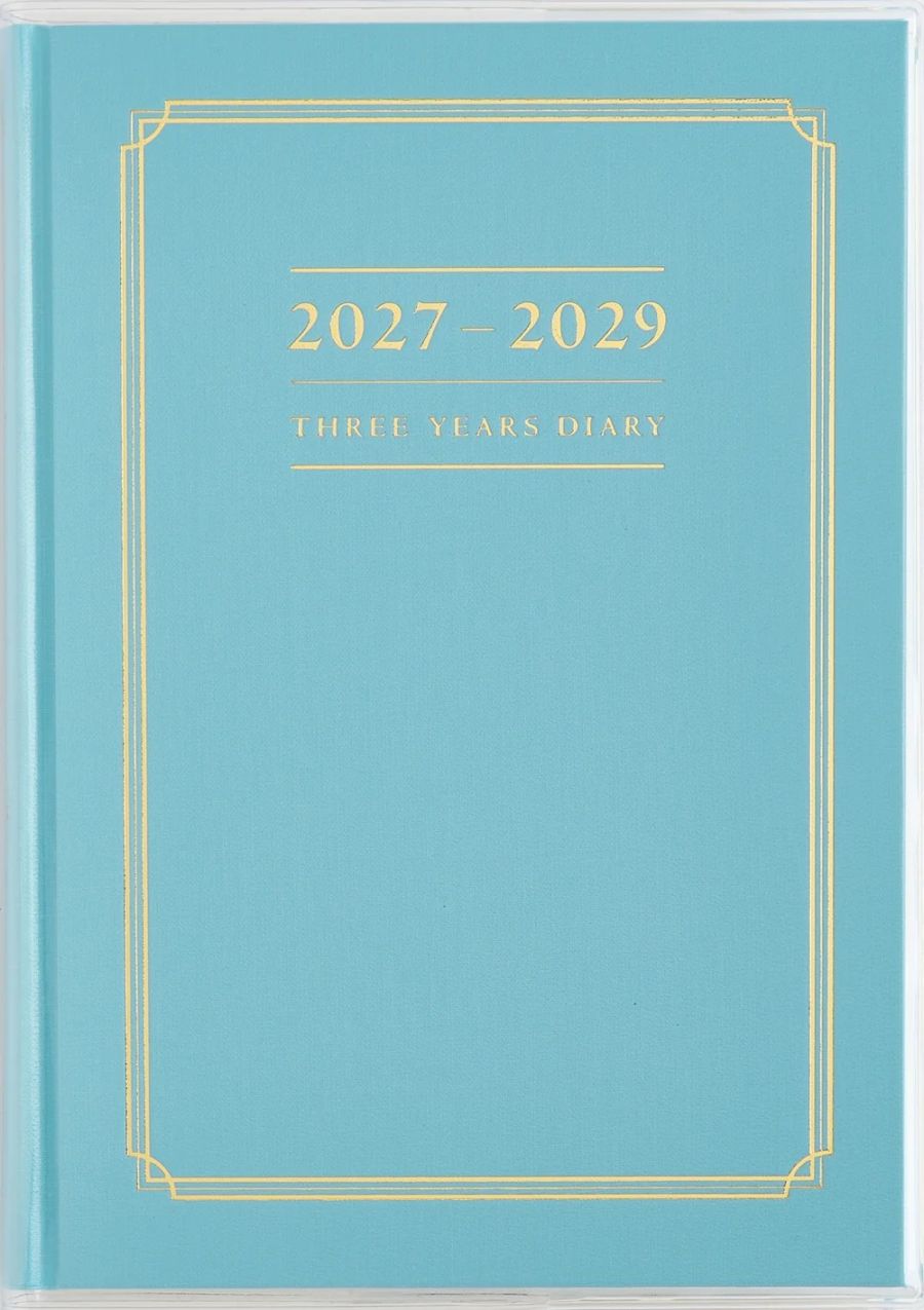【2027年1月始まり】 高橋書店 [No.13] 3年横線当用新日記【ブルー】 No.13 ダイアリー 日記 【書き終わった一冊はきっと宝物に】
