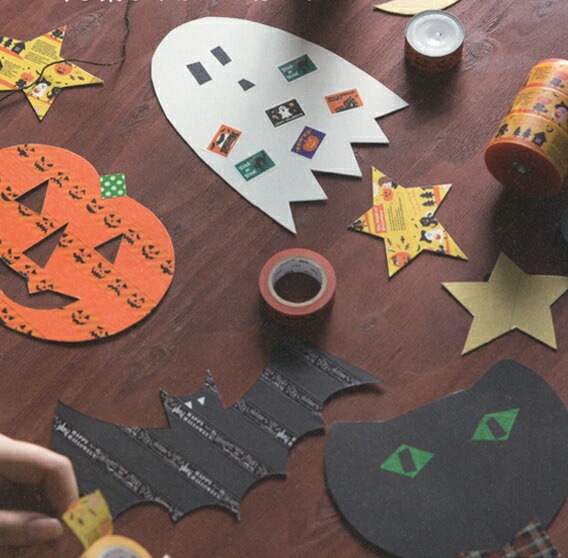 カモ井　マスキングテープ　ｍｔハロウィン2017ハロウィンラベル数量限定ネコポス対応