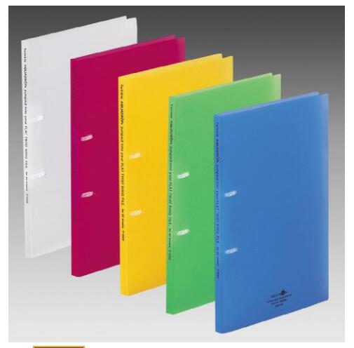 リヒトラブ AQUA DROPs フラット・ツイストリングファイル F-5000 超薄型リングファイル