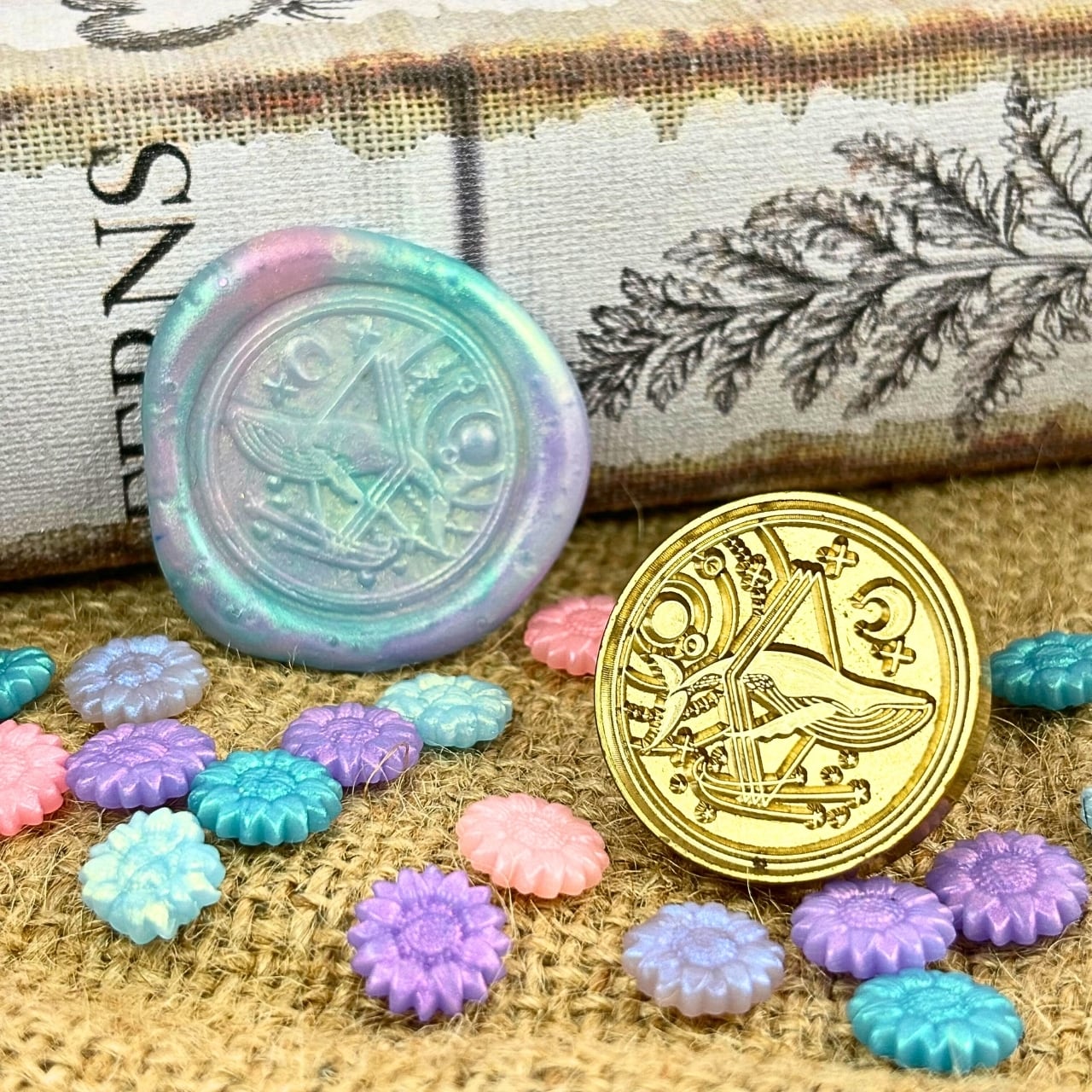 シーリングワックス必需品】 エクシム 【30㎜】ギャラクシーホエール