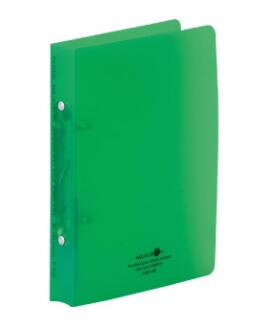 リヒトラブ AQUA DROPs リングファイル＜ツイストリング＞ F-5006 A5サイズ　150枚収納 片手で開けるツイストリング