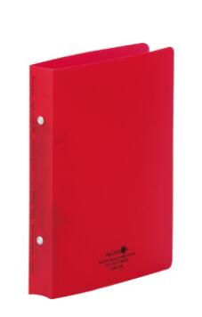 リヒトラブ AQUA DROPs リングファイル＜ツイストリング＞ F-5006 A5サイズ　150枚収納 片手で開けるツイストリング