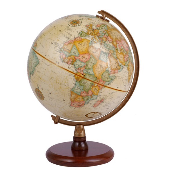 【人気No.1モデル】 リプルーグル アンティーク地球儀 クインシー型 51572 【バランスのとれた完成されたスタイル】