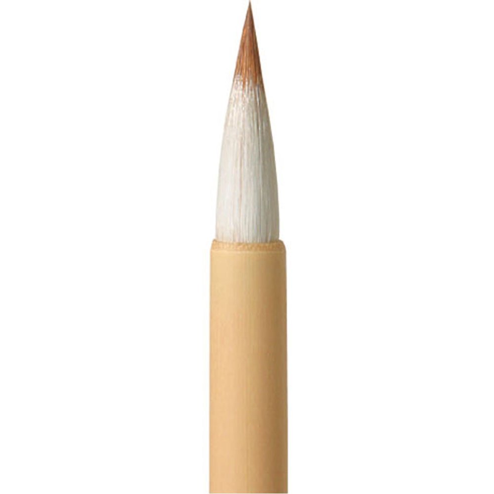 【絵手紙用にオススメ】 あかしや 削用筆　中 絵手紙用 AN-12 【線描に】