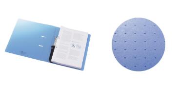 リヒトラブ AQUA DROPs Ｄ型リングファイル＜ツイストリング＞ F-5021 A4タテ型サイズ　230枚収納 片手で開けるツイストリング！