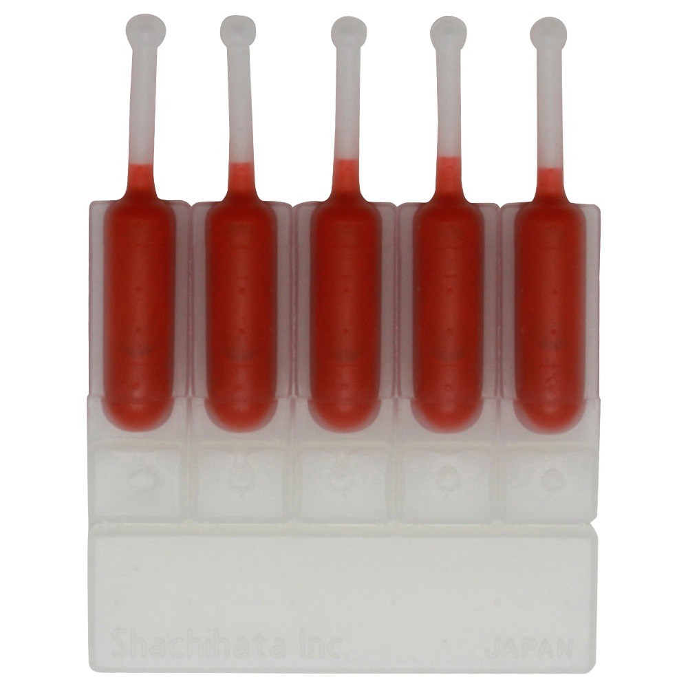 シャチハタ　補充インキ(ブラック11・ブラック16・シール用・データーネーム用・いいね！スタンプくん・フォトメッセージスタンプ用)朱色　XLR-11N（朱色）