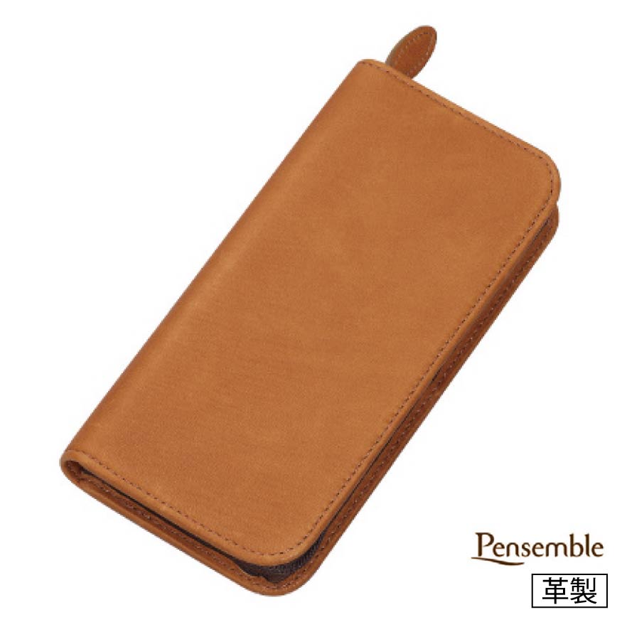 パイロット Pensemble （ペンサンブル） ファスナーペンケース 3本差 ペンサンブル 牛革製 シース 3本差 PSPC-01