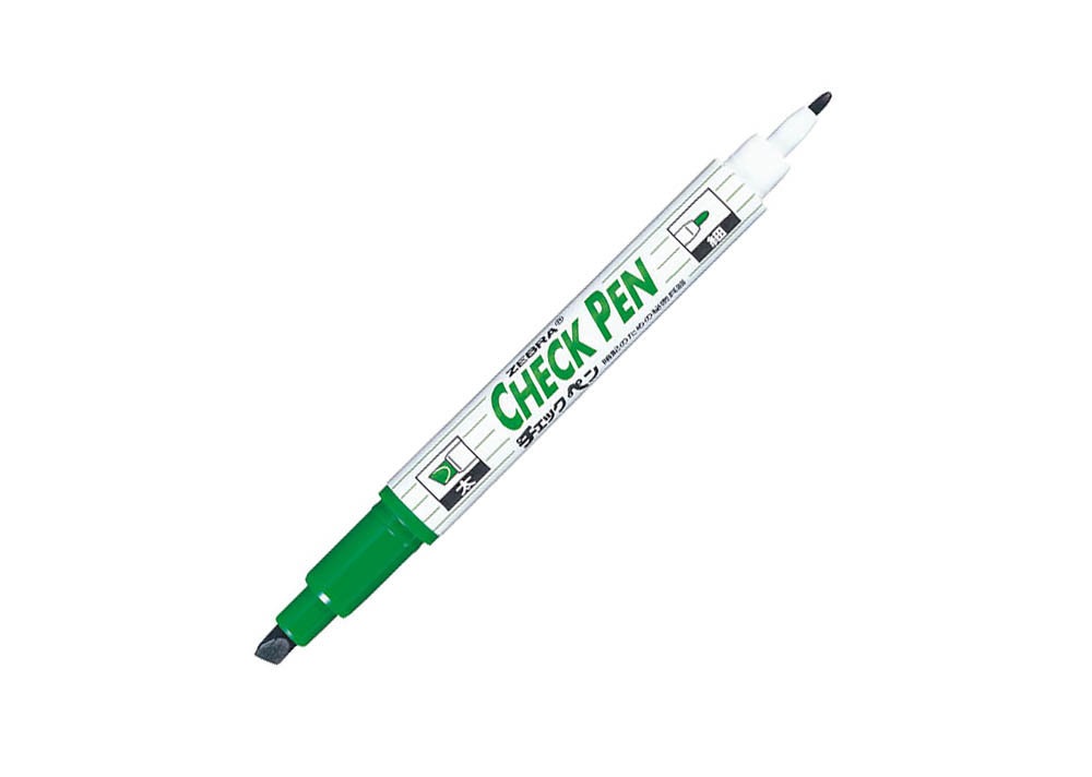 ゼブラ チェックセット チェックペン MW-151-CK-G MW-150-CK-R 暗記用ラインマーカー