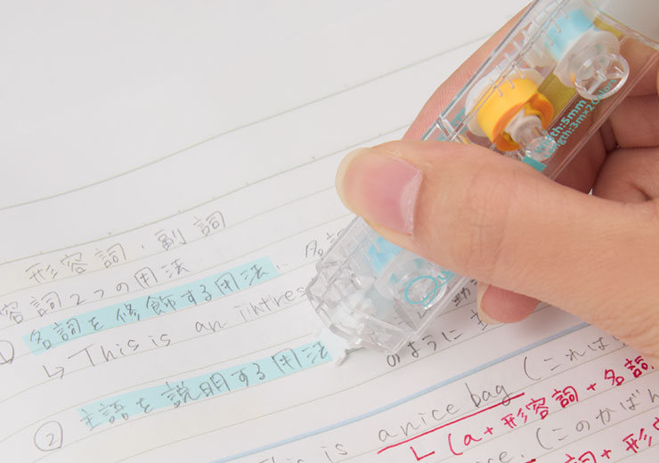 Kept キエラ　消しゴムで消せるラインマーカー　KP1318 ブルー＆イエロー KP1319  パープル＆ピンク KP1320 オレンジ＆ライム KP1321 レッド＆グリーン（暗記用）