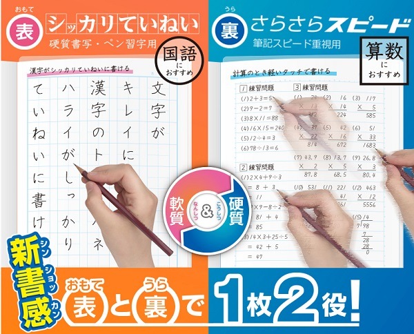 ソニックやわカタ下敷きB5サイズ硬質と軟質で使い分けができる日本製 ソニックやわカタ下敷きB5サイズ硬質と軟質で使い分けができる日本製