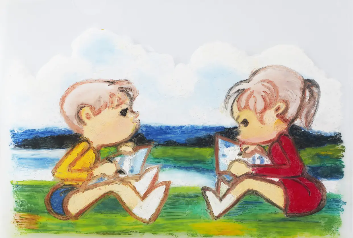 ぺんてる　アートクレヨン８色セット