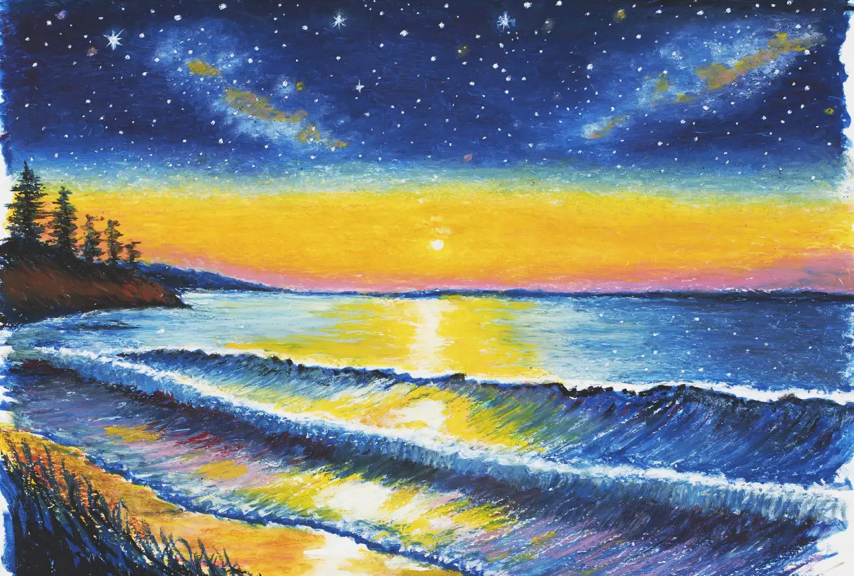 ぺんてる　アートクレヨン16色セット