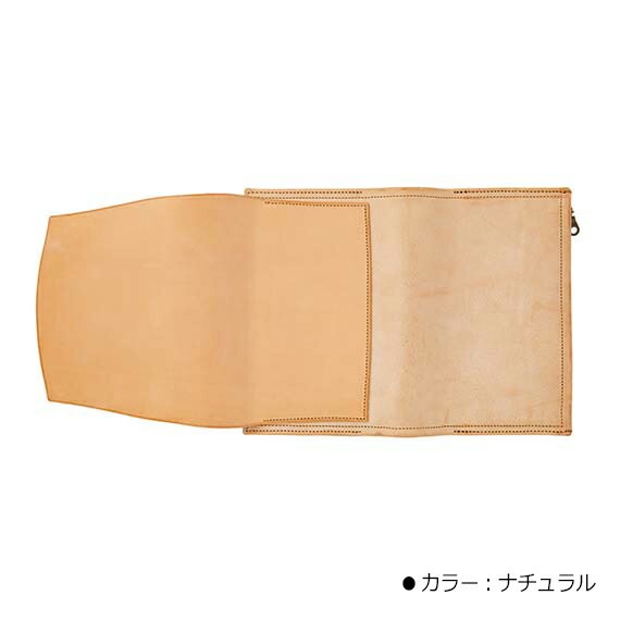 【KNOXのオールハンドメイド】 KNOX ノックス FLUCT（フラクト）システム手帳 バイブルサイズ フラップ留めタイプ ナチュラル 124-818-85 システム手帳